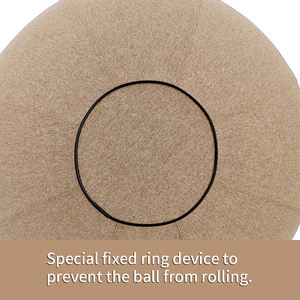 Zhensheng alta calidad decorativo sentado ejercicio imitación Cachemira Yoga bola cubierta para vendedores de gama media y alta - Product Image 3