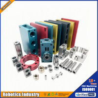 Composants de bloc de soupape robotique en aluminium CNC sur mesure OEM, usinés avec précision pour les systèmes robotiques