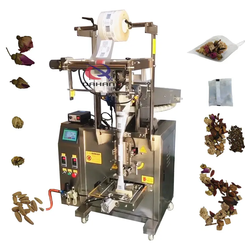 ماكينة تعبئة وتغليف الروبيان المجمدة ورقائق الذرة ورقائق البطاطس المقلية في دلو وسلسلة