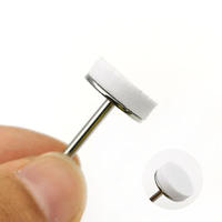 HYTOOS 50 pièces/paquet Disques de polissage en éponge 15 mm pour manucure, papier abrasif, accessoires pour ponceuses à ongles, fournisseur