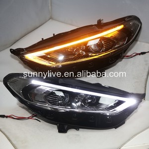 Led Che Scorre luce di svolta per Mondeo HA CONDOTTO LA Testa Luce Lampade A LED Per FORD Fusion Titanium2017 PWV2 - Product Image 1