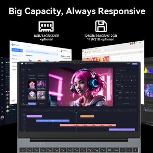 <span class=keywords><strong>Ordinateur</strong></span> portable 14 pouces pour usage personnel à domicile, processeur Intel N5095, ouverture et fermeture à 180 degrés, prix d'usine, <span class=keywords><strong>ordinateur</strong></span> portable pour étudiants - Product Image 4