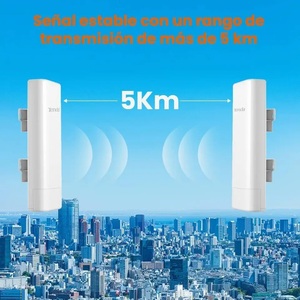 Tenda 5G Ngoài Trời CPE Tốc Độ Cao 5G Kết Nối 2.4Ghz Ban Nhạc 5Km Phạm Vi Tự Động Cầu Poe Điện - Product Image 4
