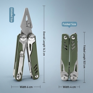 Pinze Multiuso 18-in-1 per Fai-da-Te - Utensili Multifunzione Portatili in Acciaio Inossidabile - Product Image 6