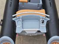 Zhenbo 3m RIB 330c Fiberglas Gövdeli 1.2mm Shandong PVC Malzemeli Sert Şişme Balıkçı Kabinli Sürüklenme Botu