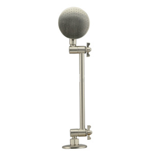 Braccio <span class=keywords><strong>Doccia</strong></span> Regolabile in Acciaio Inox con Soffione a Pioggia da 8,5 cm, Asta Estensibile da 36,5 cm per Bagni Piccoli - Product Image 5