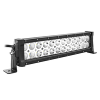 Barre lumineuse LED incurvée 12 pouces 72W 4X4, faisceau combiné spot et flood pour camion, véhicule tout-terrain, SUV, VTT
