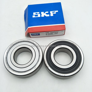 Roulements à billes à gorge profonde simple rangée <span class=keywords><strong>SKF</strong></span> originaux en gros 6301-2RSHC3 12x37x9 en acier chromé pour moteurs automobiles, durables - Product Image 1