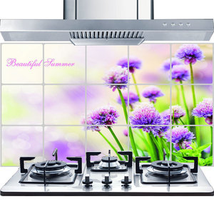 Aixin Wall Sticker 45x75 Cm Scenic Pattern Waterproof Rectangle Home <b>Decoration</b> - Product Image 2