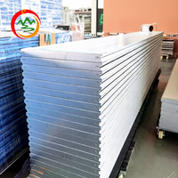 Panneaux sandwich ignifuges en polyuréthane Pu pour toit et mur en métal isolé 40-200mm