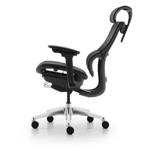 2023 Bequemer ergonomischer Bürostuhl mit hoher Rückenlehne Mesh Manager Verstellbarer Armlehnen-Executive Chair