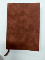 Carnet de notes professionnel en cuir souple avec logo personnalisé, épaissi, haut de gamme, coffret cadeau de bureau, bloc-notes A5