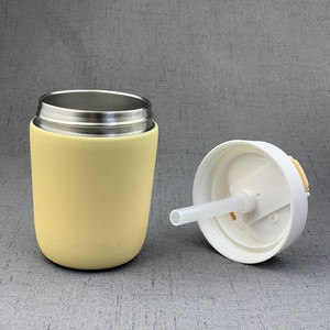 คู่ฟางฉนวนกันความร้อนถ้วยสูญญากาศสแตนเลสคู่ดื่มรถถ้วยกาแฟ - Product Image 4