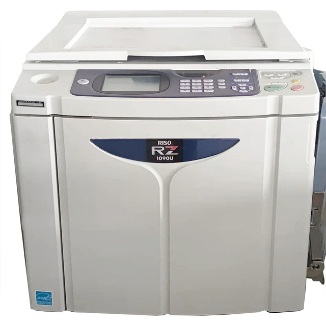 RZ1090 Duplicator High Speed Refurbished Risographs Machine A3 180PPM Printer 600x600 DPI in Good Condition