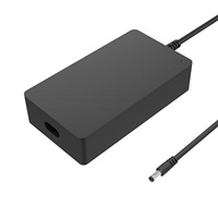 Chargeur universel pour ordinateur portable 120W TA14A1, sortie 18.5V/19V/19.5V/20V, 8 embouts inclus, compatible avec plusieurs marques d'ordinateurs portables
