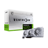 Carte graphique gaming en gros avec câble dissimulé, GPU Ventus 3X OC 5070 Ti 16 Go, plaque arrière magnétique, pour la vidéo et le calcul, pour commandes en gros