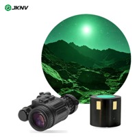 JKNV Optical Low Light FOM1600 Plus PVS-14 Monokuler Penglihatan Malam dengan Braket Tahan Air, Perbesaran 1x, Resolusi 60lp/mm