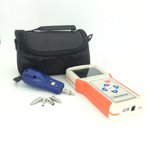 <span class=keywords><strong>Microscope</strong></span> d'inspection de connecteur à fibre optique, grossissement 200X, consommation d'énergie 3W, utilisation FTTH, moniteur TFT 3,5 pouces, batterie intégrée - Product Image 6