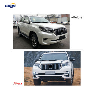 Gugo 2019-On cho Toyota Prado mô hình bên ngoài nâng <span class=keywords><strong>c</strong></span>ấp BodyKit cho Land Cruiser 150 Trung Đông phí<span class=keywords><strong>a</strong></span> sau Bumper môi phụ tùng ô tô mới <span class=keywords><strong>C</strong></span> - Product Image 2