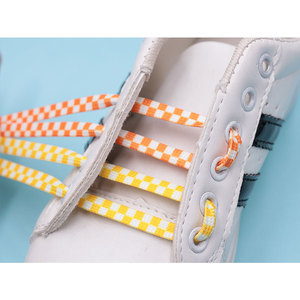 Weiou鞋带扁平编织方格鞋带0.8厘米宽度 - Product Image 6