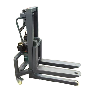 Mini empileur 440lbs avec mécanisme de levage facile hydraulique Plaque d'acier détachable électrique et manuelle Utilisé Condition Industries agricoles - Product Image 3