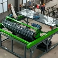 Équipement de retournement de compost à plaques industrielles pour engrais organique et fumier, pour la fermentation en cuve
