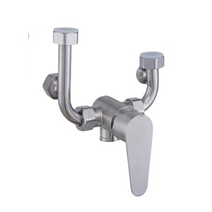 Robinet mélangeur en acier inoxydable 304 pour chauffe-eau électrique, robinet mural en U, installation facile - Product Image 2