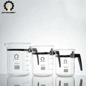 Jiake Laborqualität Hitzebeständiger Borosilikatglas-Becher mit Deckel, Klare Graduierung, 5-10000ml Fassungsvermögen für Chemische Mischungen - Product Image 3