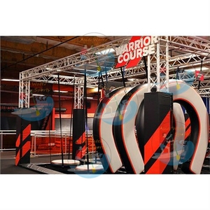 Circuito de Obstáculos Inflable Ninja Warrior: Bloque de <span class=keywords><strong>Herradura</strong></span> y Equipo de Entrenamiento para Parque de Trampolines - Product Image 5