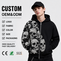 Sweat à capuche personnalisé avec motif photo, tapisserie, pull-over pour homme, vêtements d'hiver, veste à capuche en tapisserie jacquard pour homme