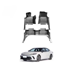 Tapis de sol de voiture 5D en caoutchouc TPE écologique, imperméable et antidérapant, sur mesure en gros, 3 pièces pour Toyota Camry 2024 - Product Image 3
