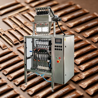 Machine d'emballage portable multi-voies VFFS 4/5/6/8 voies pour sachets de bain de bouche liquide et de café liquide en stick, à fixation facile