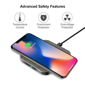 Venta al por mayor 15W cargador inalámbrico Pad para iPhone 14 13 12 11 Pro Max X 8 Samsung Xiaomi cargadores de teléfono de inducción de carga rápida - Product Image 5