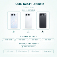 Nouveau Smartphone 5G Original IQOO Neo11 Ultimate Edition 2026 Octa Core 144Hz AMOLED Double Caméra Arrière 50MP + 8MP Charge Rapide 100W