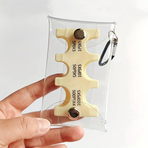 Porte-monnaie/Porte-cartes/Organisateur de pièces de jeu en PVC transparent MM&UU - Product Image 2