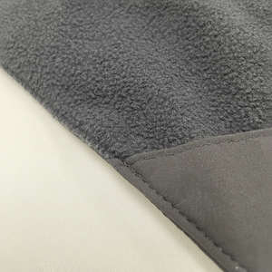 Tissu sergé extensible 100 % polyester 3 plis avec dos en polaire T75D laminé TPU, respirant, résistant à l'eau et aux intempéries pour - Product Image 1