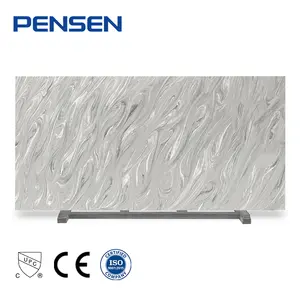 Pensen tiên tiến hiện đại đá nhân tạo sửa đổi Acrylic bề mặt rắn là thích hợp cho sảnh khách sạn phòng tắm nhà bếp