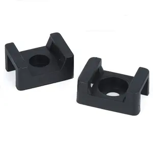 High-quality Nylon Cable Tie Holder HC-4 Saddle Cable Tie Mount Holder