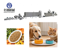 Ligne de production d'aliments pour animaux de compagnie, fabricants de machines de fabrication de croquettes pour animaux