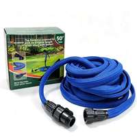 Tuyau Magique Extensible BOTANECO 50FT 2.2X Certifié BSCI, Léger, Anti-UV, Flexible et Rétractable pour le Lavage de Voiture et l'Arrosage du Jardin