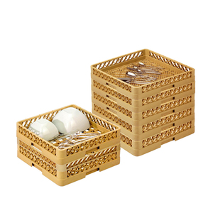 Étagère murale double niveau en PP pour vaisselle et bols, design multifonctionnel pour hôtels et usage domestique, pour couteaux - Product Image 2