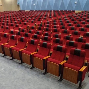 Mobiliário teatro Cadeiras auditório com mesa dobrável Teatro Leture Hall Seat <span class=keywords><strong>Church</strong></span> Chair - Product Image 2