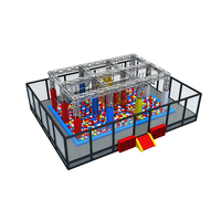 Interior ejercicio divertido para fitness obstáculo por supuesto equipo Ninja Guerrero para Parque de trampolín