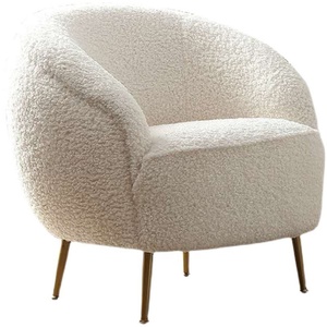 Nordic divano singolo moderno per il tempo libero sedia per la casa <span class=keywords><strong>soggiorno</strong></span> Diverse opzioni di colore del tessuto mobili per la casa - Product Image 3