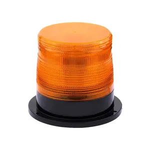 Lampu sinyal Led 9 Amber merah Oval, alat penerangan lalu lintas peralatan lampu peringatan sinyal