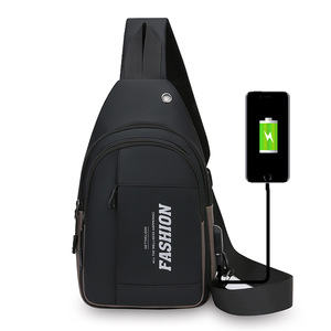 Fashion Men's Chest <b>Bag</b> Nylon Multi Functional Crossbody <b>Bag</b> For Leisure Travel Spring 2026 - Product Image 2