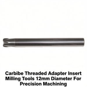 Adaptador Roscado de Carburo Ttake, Herramientas de Fresado de 12 mm de Diámetro para Mecanizado de Precisión - Product Image 2