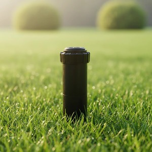 F135 Arroseur de gazon de stade en plastiques techniques, à 4 points de fixation, avec buse télescopique, levage à 360 degrés et rotation automatique, Chine - Product Image 1