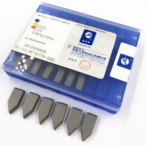เม็ดมีดกลึงแบบเชื่อมประสาน C120 ยี่ห้อ Hgtool ได้รับการรับรองมาตรฐาน ISO9001 เกรด YG6/K10 คุณภาพสูง C120 P30 เชื่อมประสาน - Product Image 4