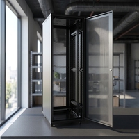 Armoire de serveur en rack pour centre de données, en acier, sur pied, 18U, 800*900mm, en stock